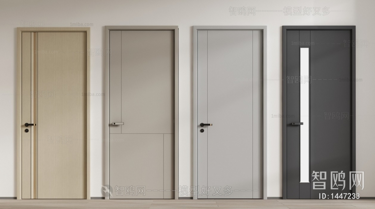 Modern Single Door