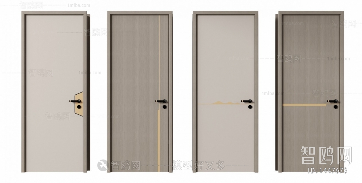 Modern Single Door