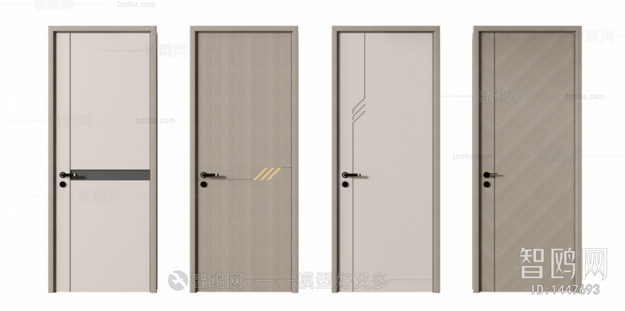 Modern Single Door