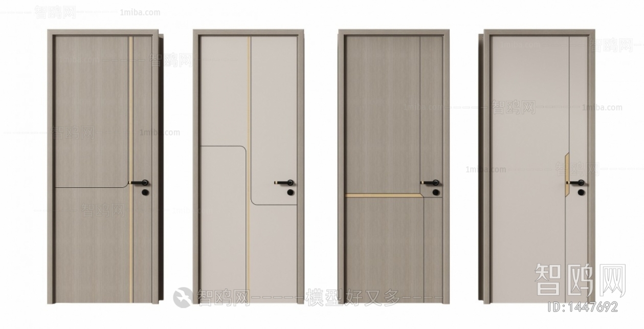 Modern Single Door