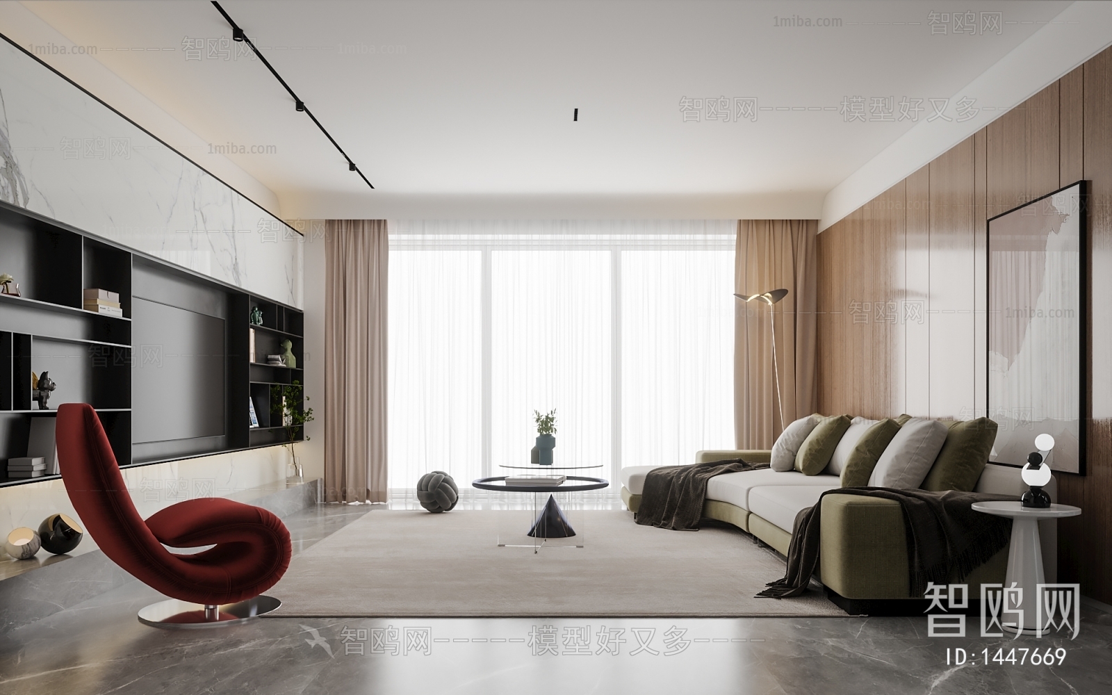 Modern A Living Room