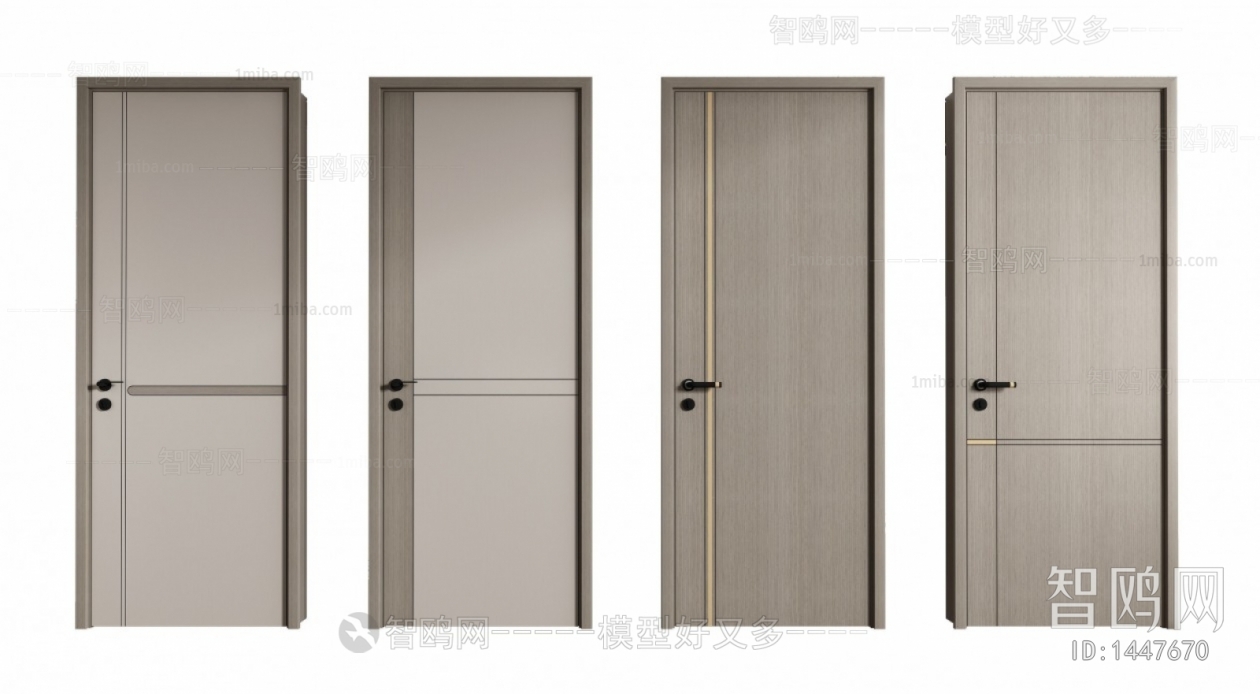 Modern Single Door