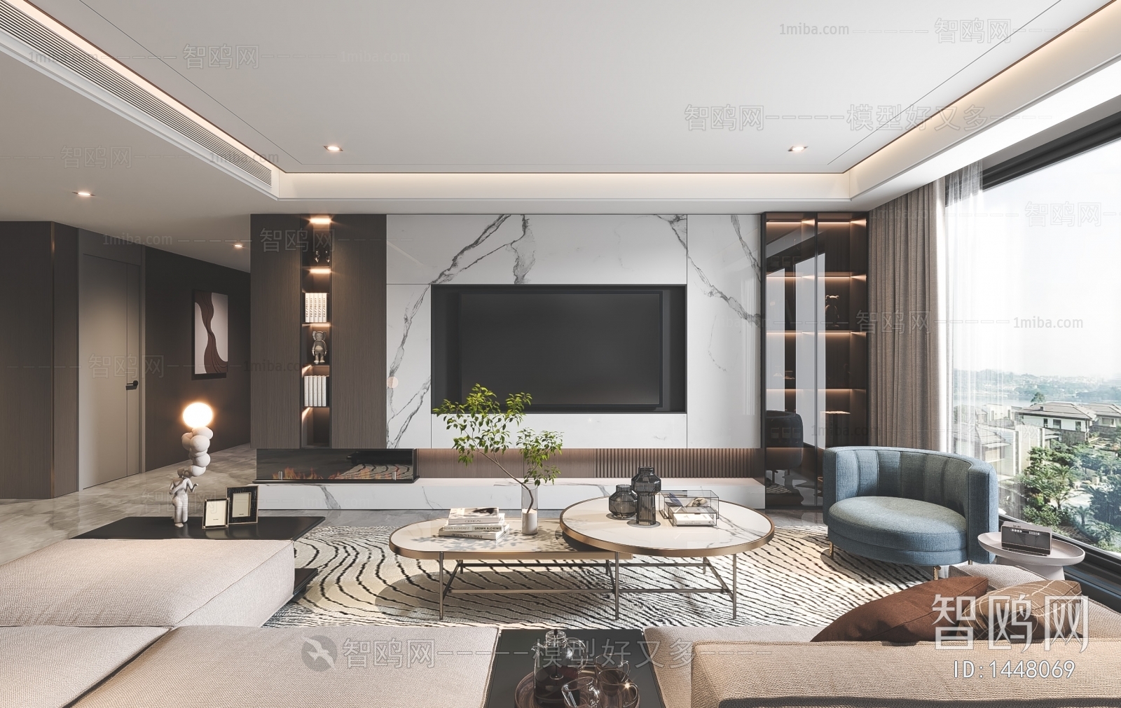 Modern A Living Room