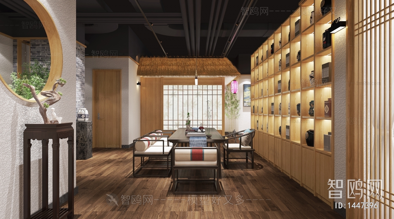 New Chinese Style Teahouse Tea House