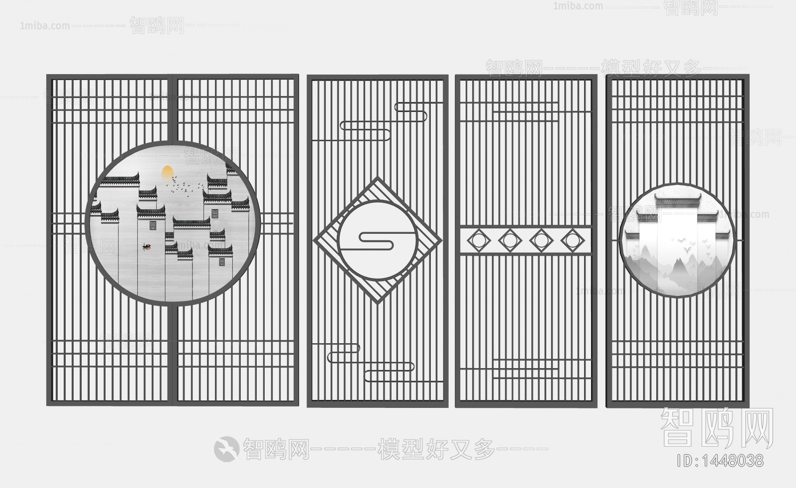 New Chinese Style Partition