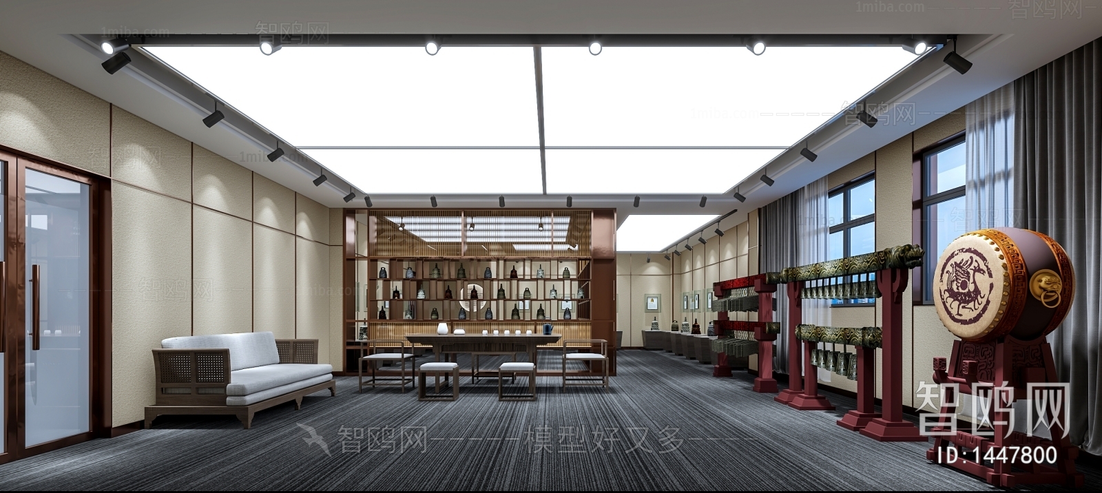 新中式工艺品展厅