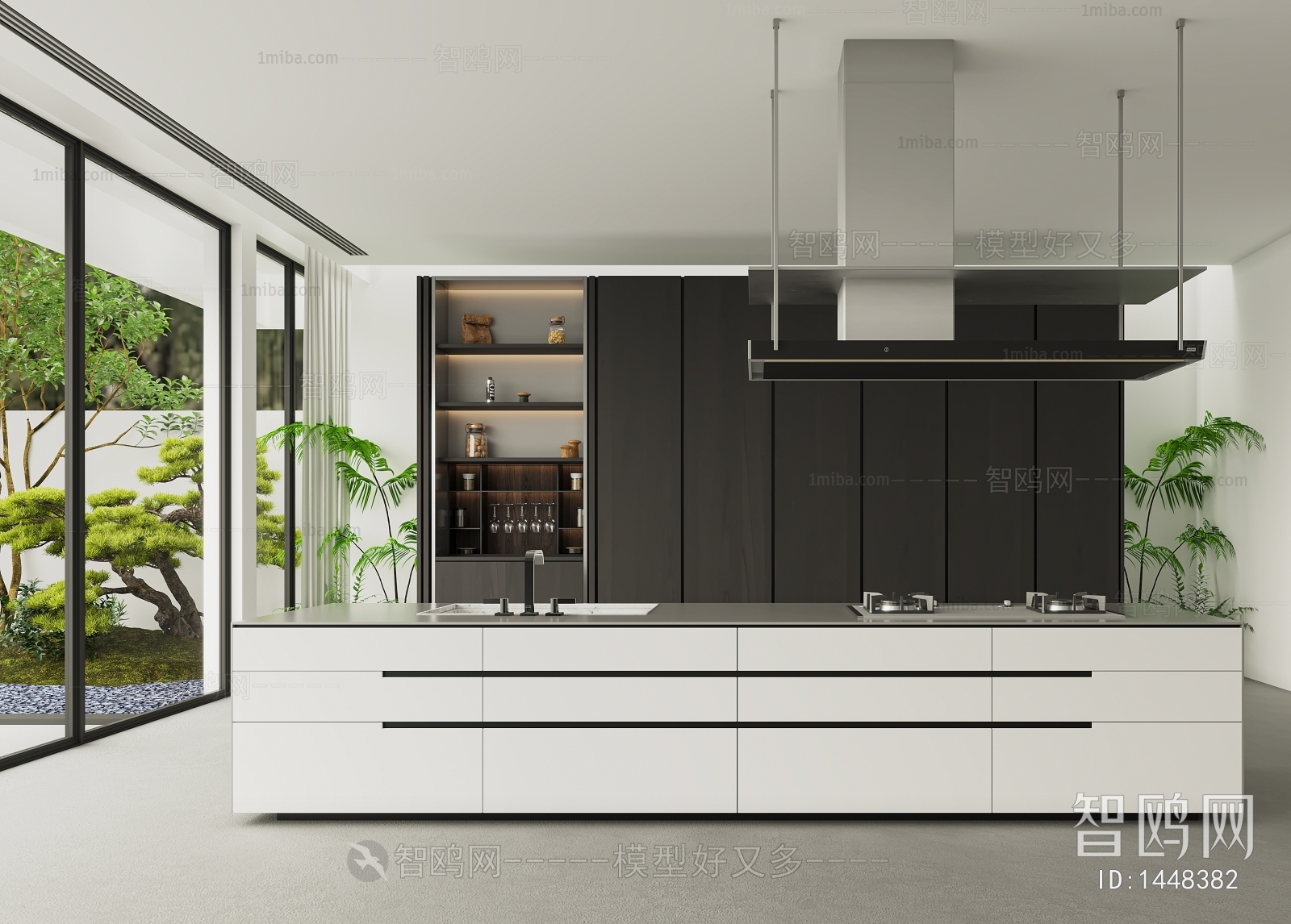 Modern Open Kitchen