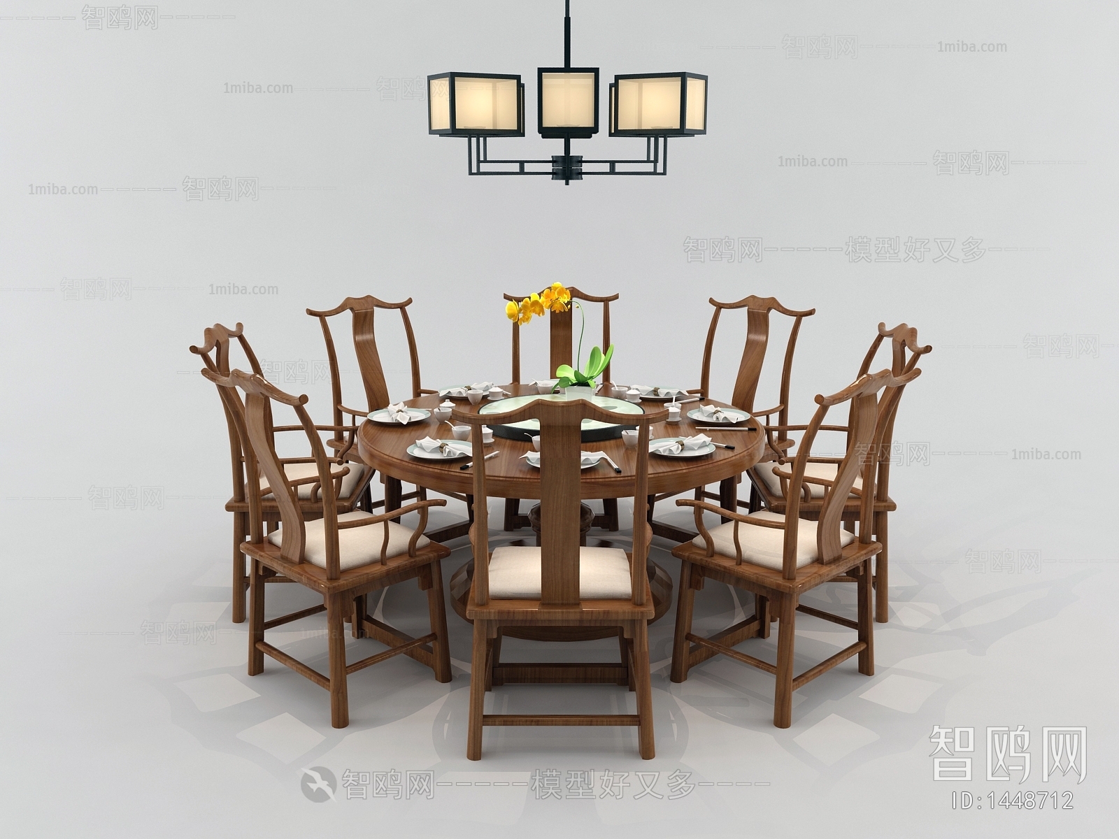 Chinese Style Dining Table And Chairs