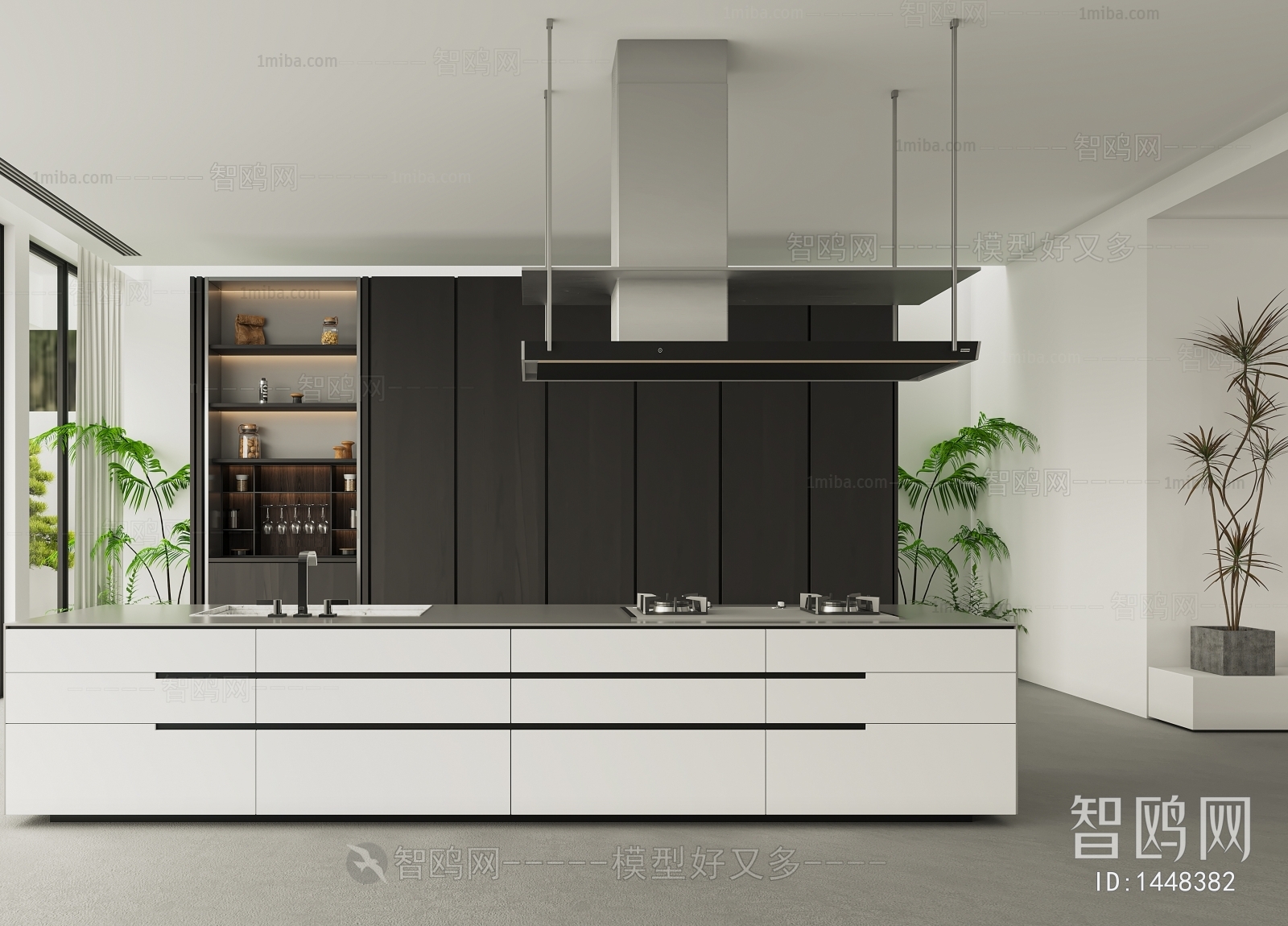 Modern Open Kitchen