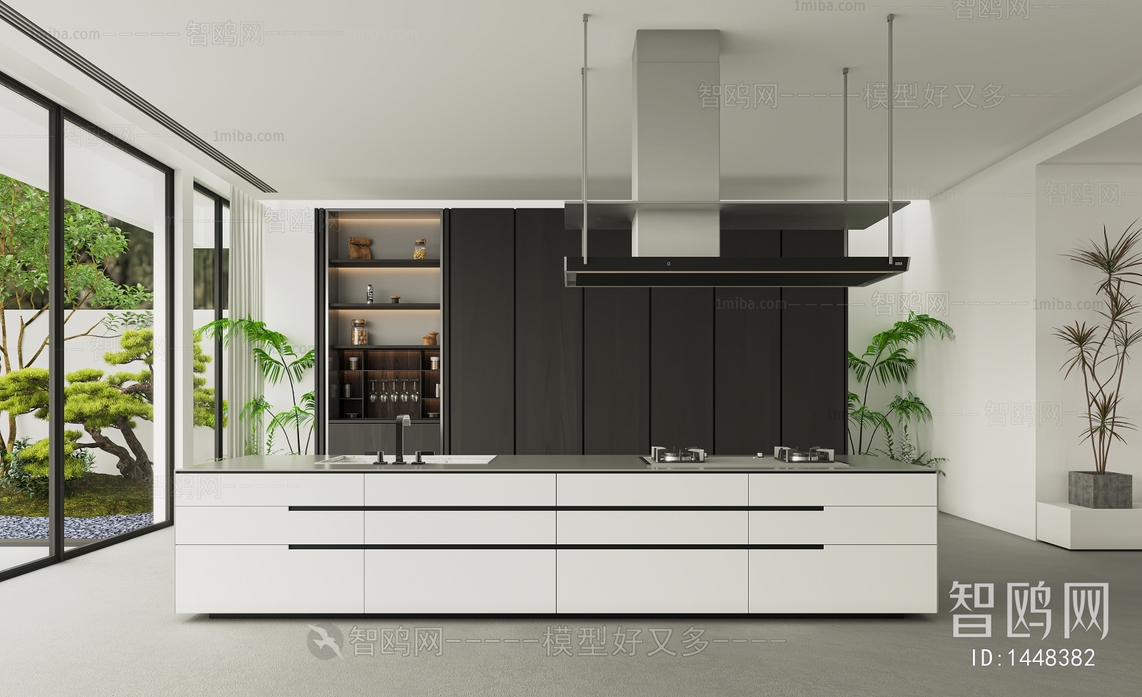 Modern Open Kitchen