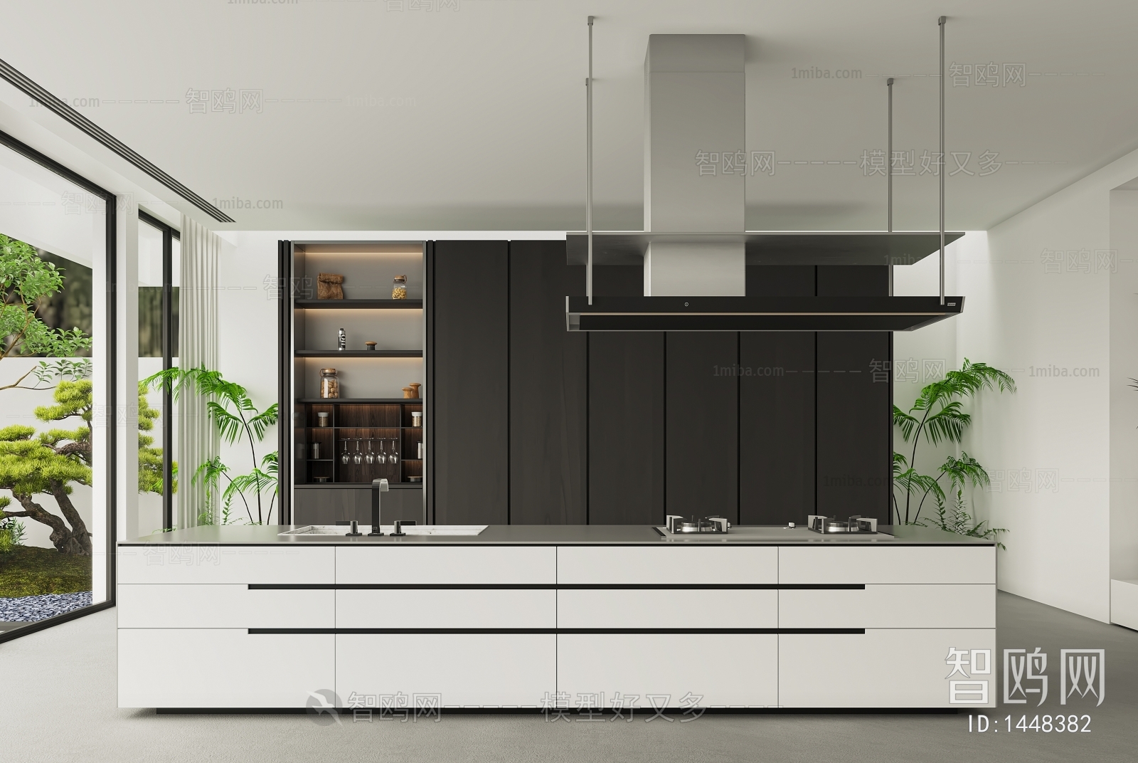 Modern Open Kitchen