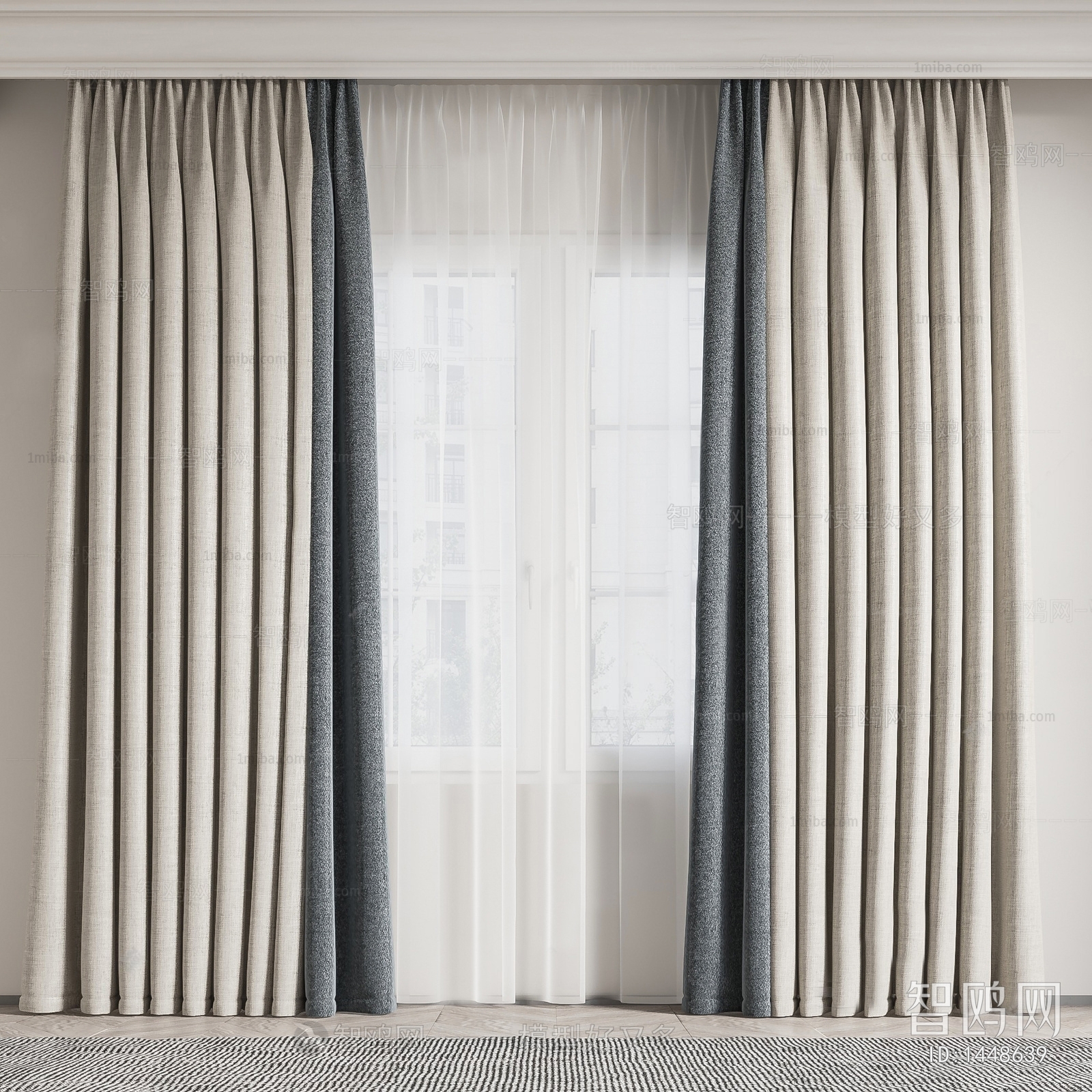 Modern The Curtain