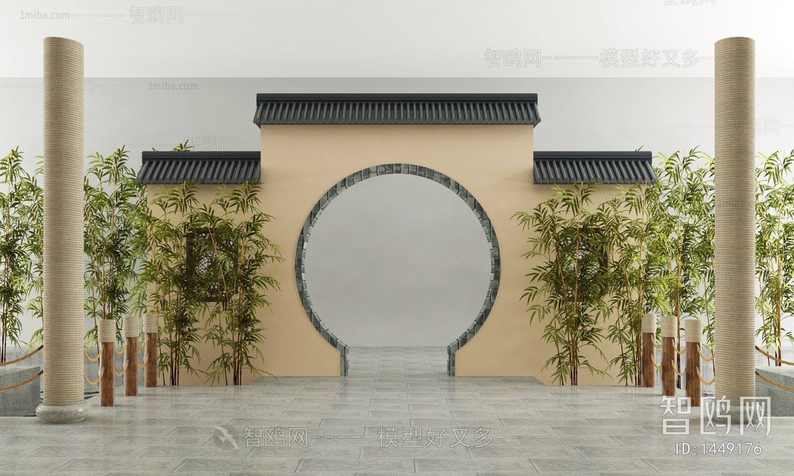 Chinese Style Building Component