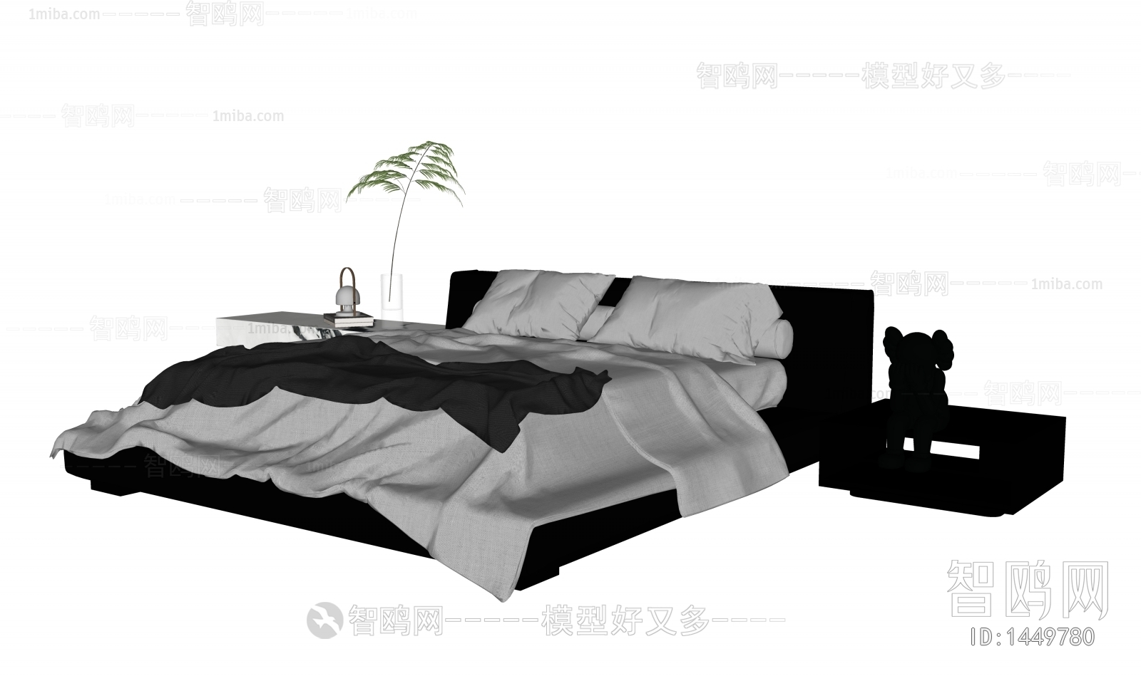 Modern Double Bed