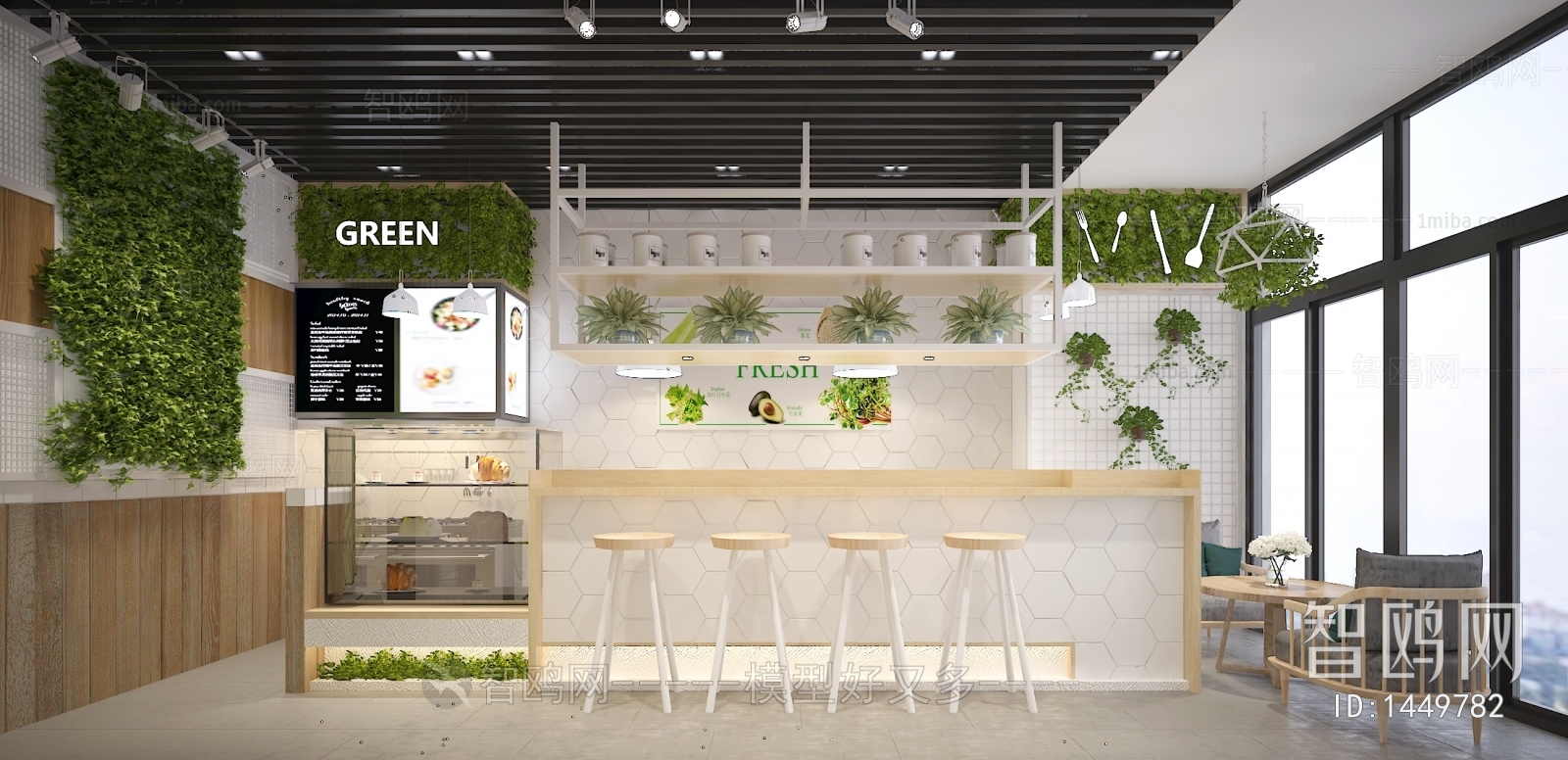 Nordic Style Milk Tea Shop