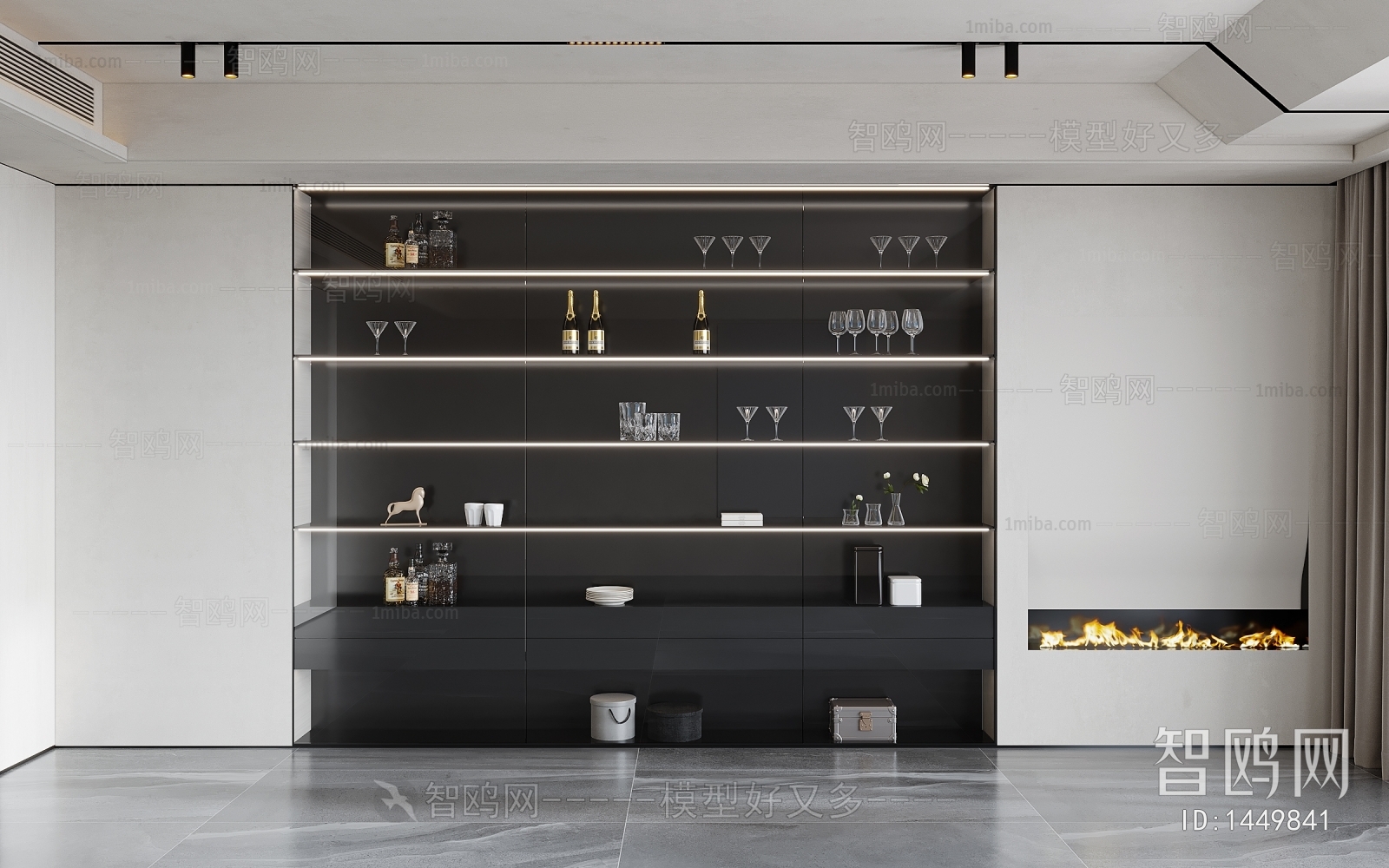 Modern Wine Cabinet