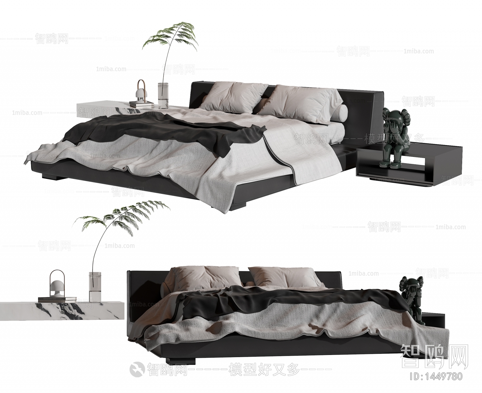 Modern Double Bed