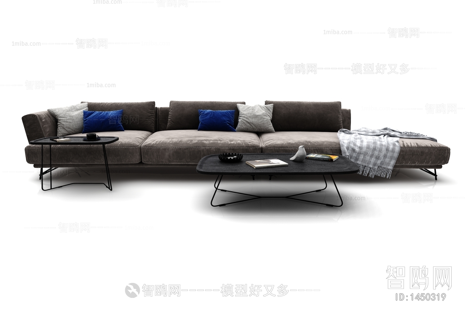 Modern Multi Person Sofa