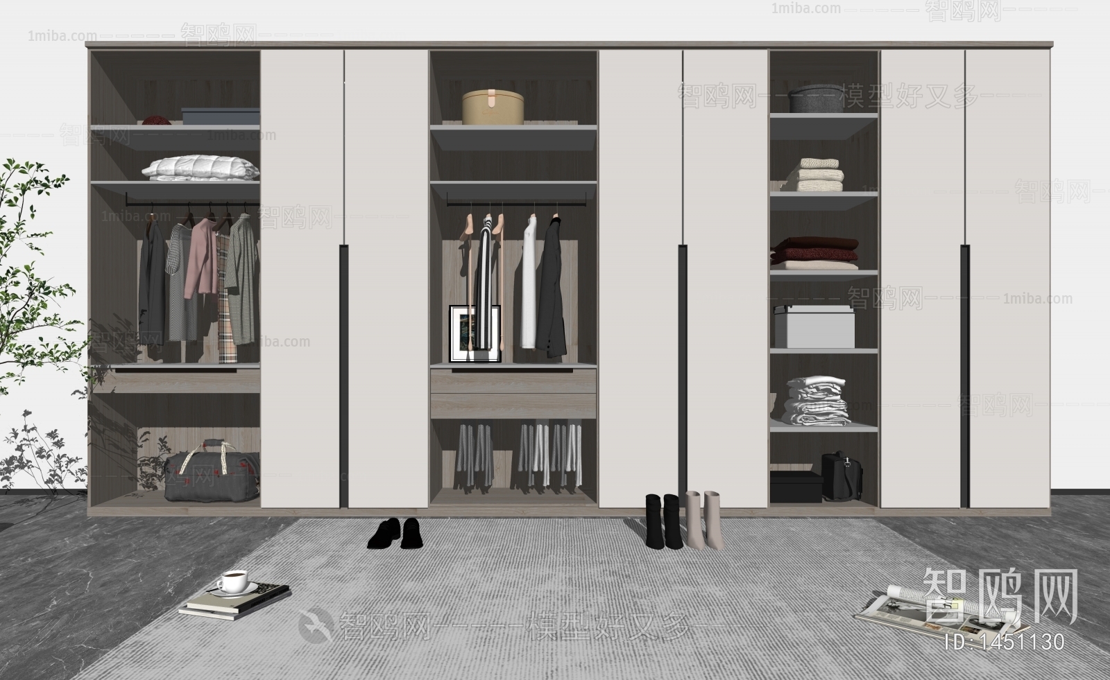 Modern The Wardrobe