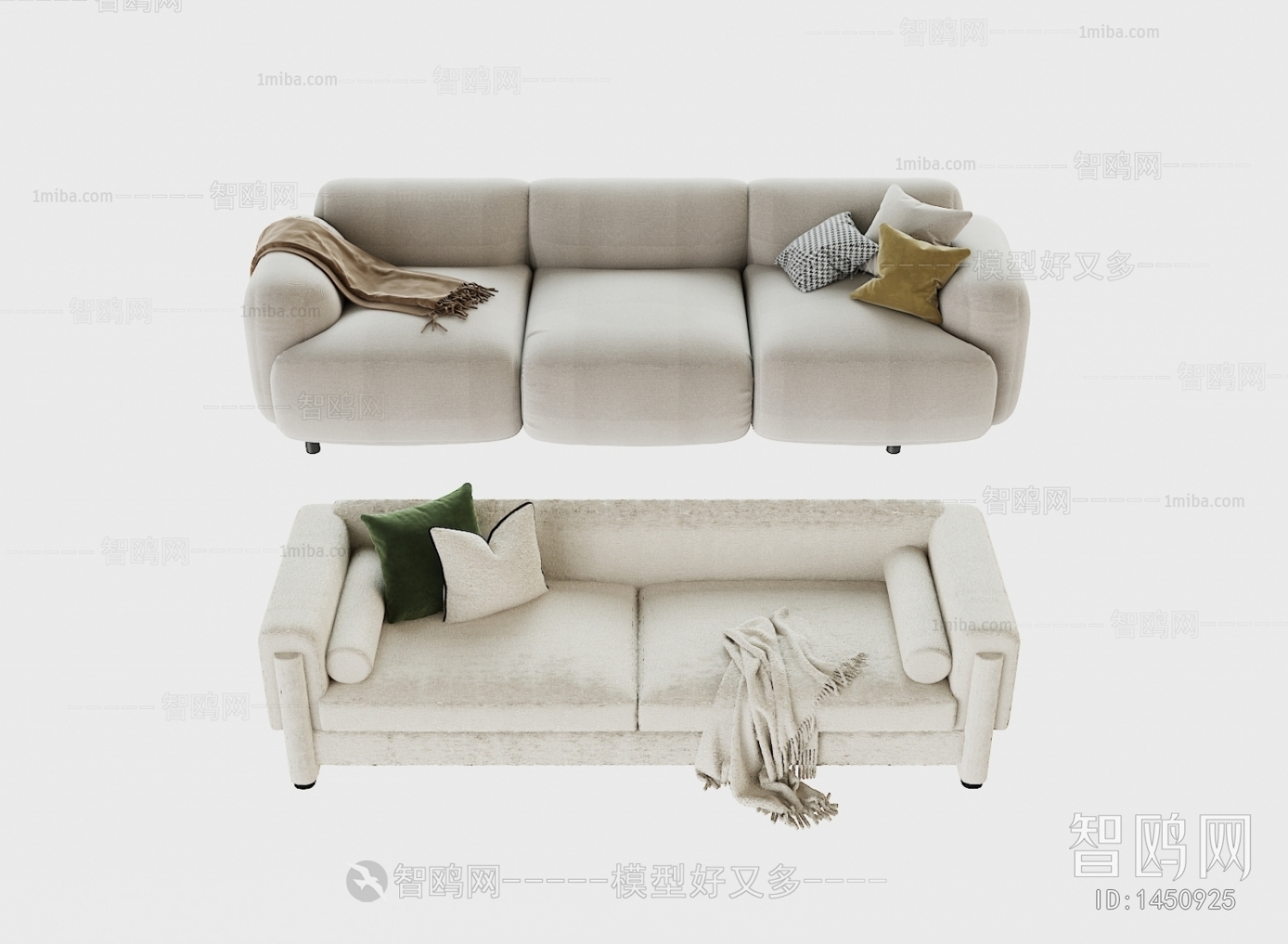 Modern Multi Person Sofa