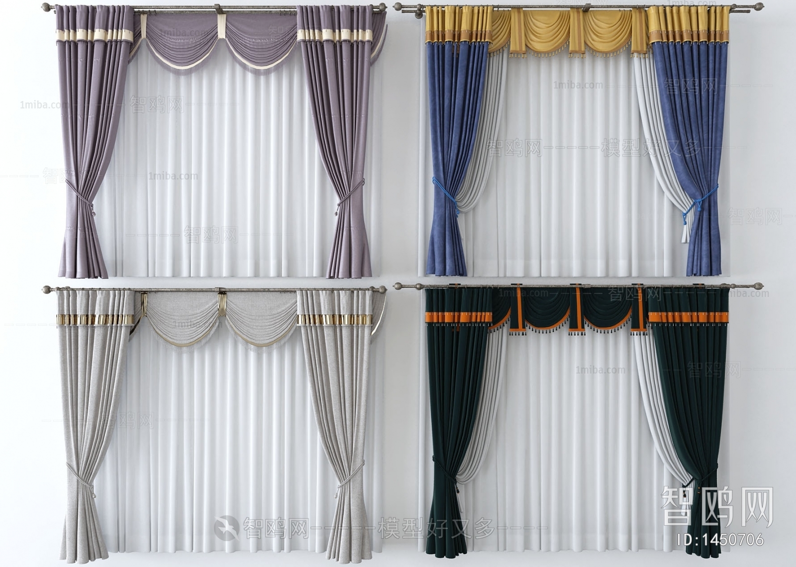 Modern New Chinese Style The Curtain
