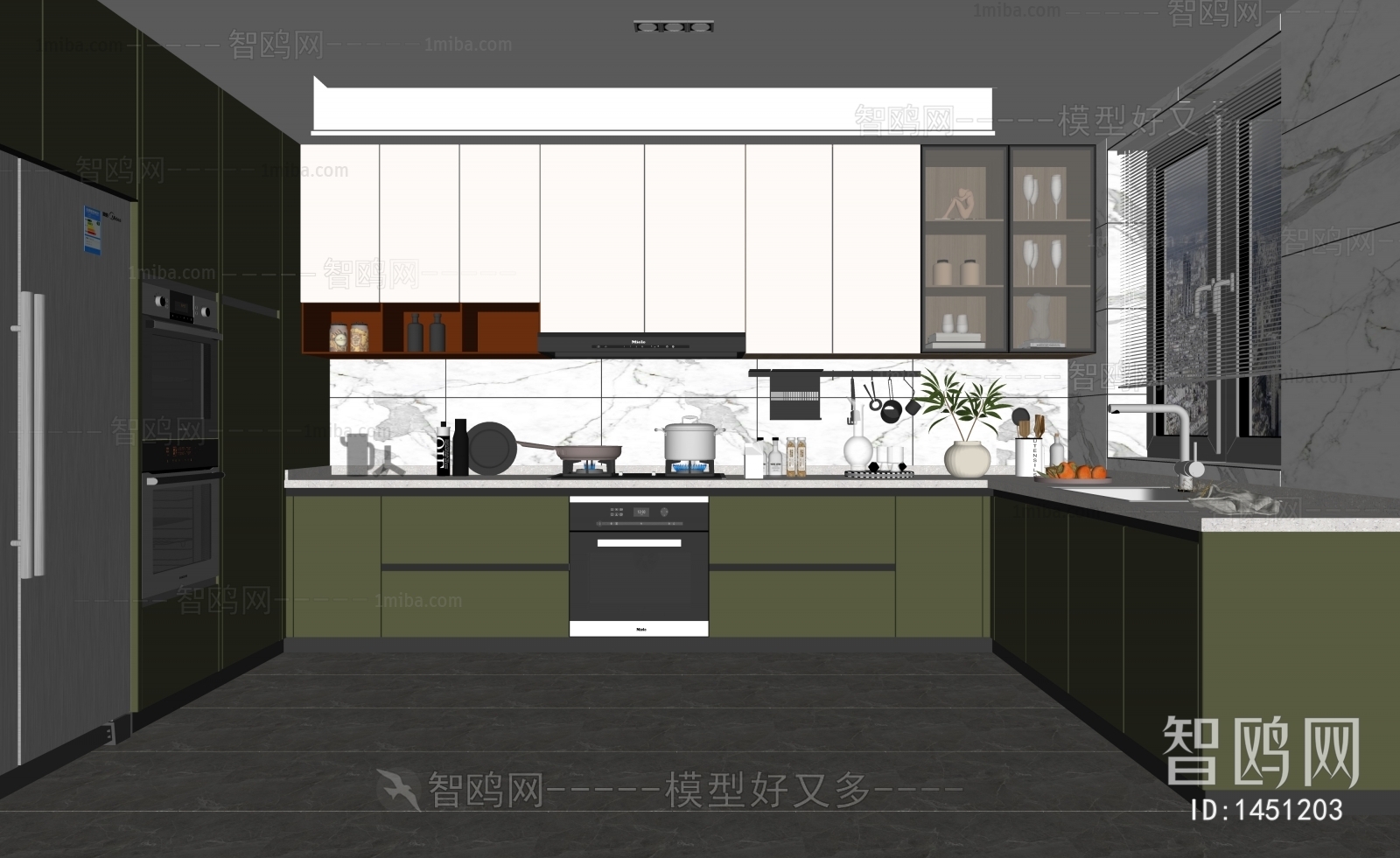 Modern Open Kitchen