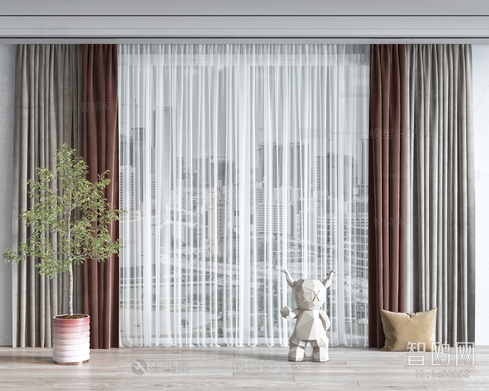 Modern The Curtain