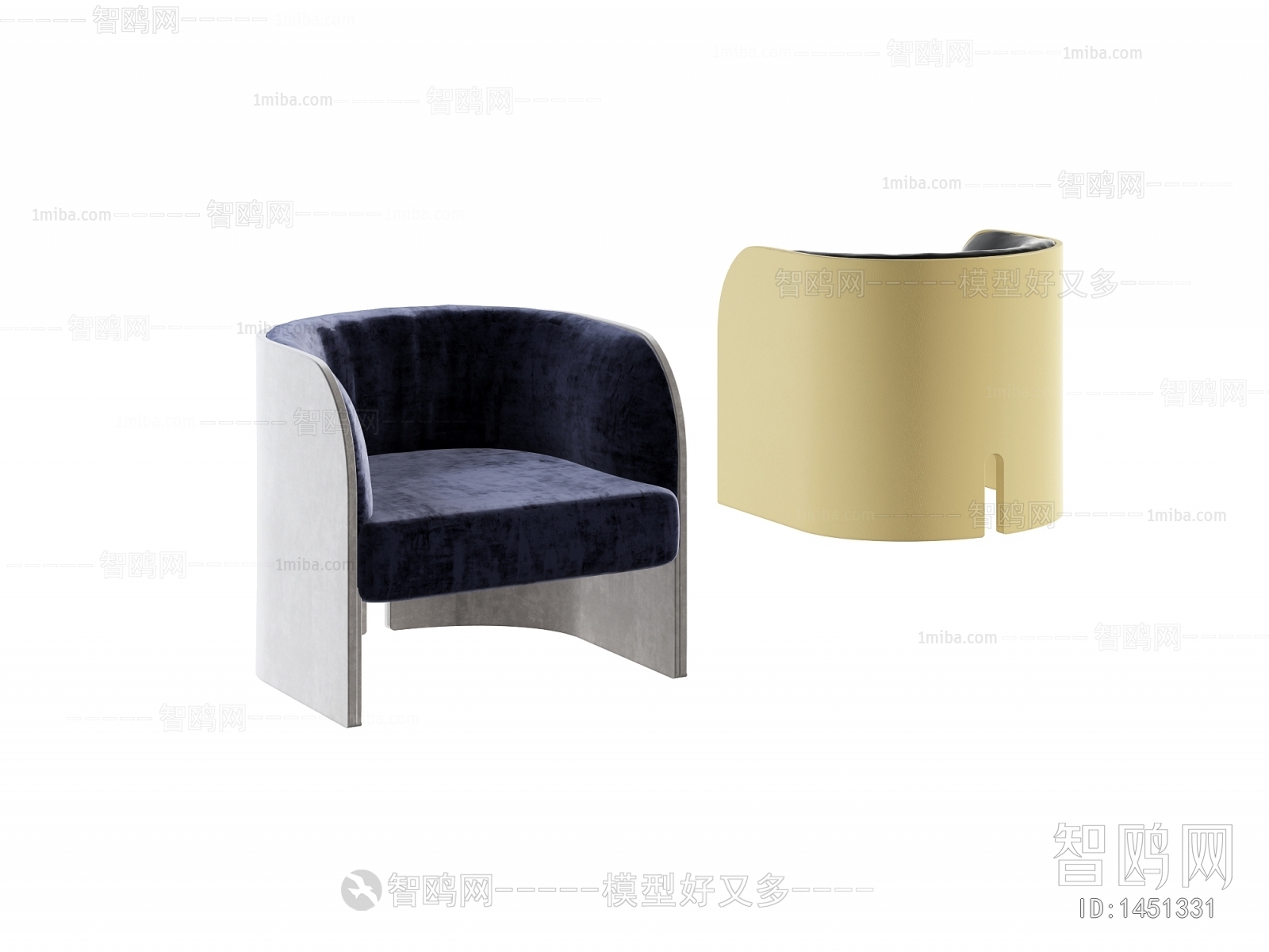 Nordic Style Lounge Chair