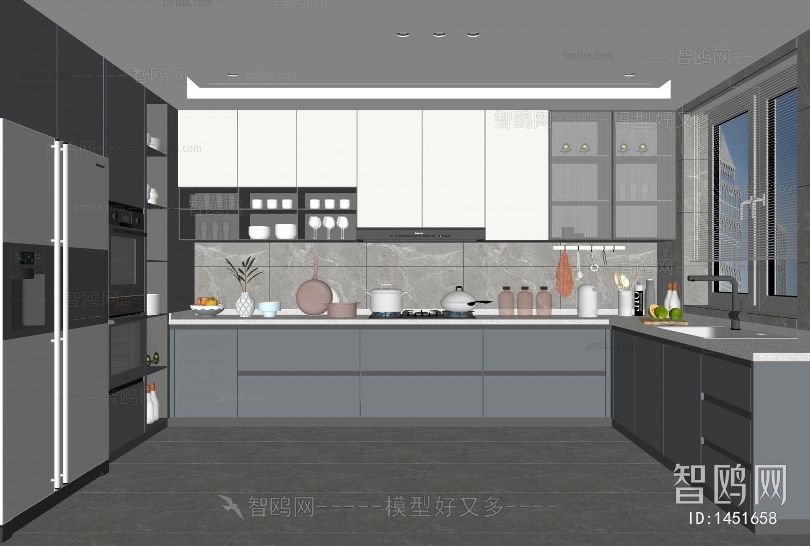 Modern The Kitchen