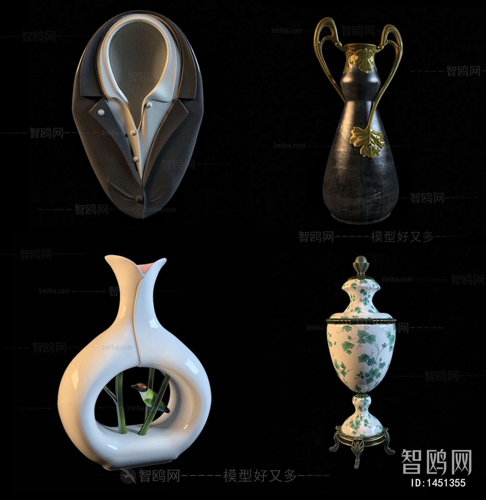 New Chinese Style Decorative Set