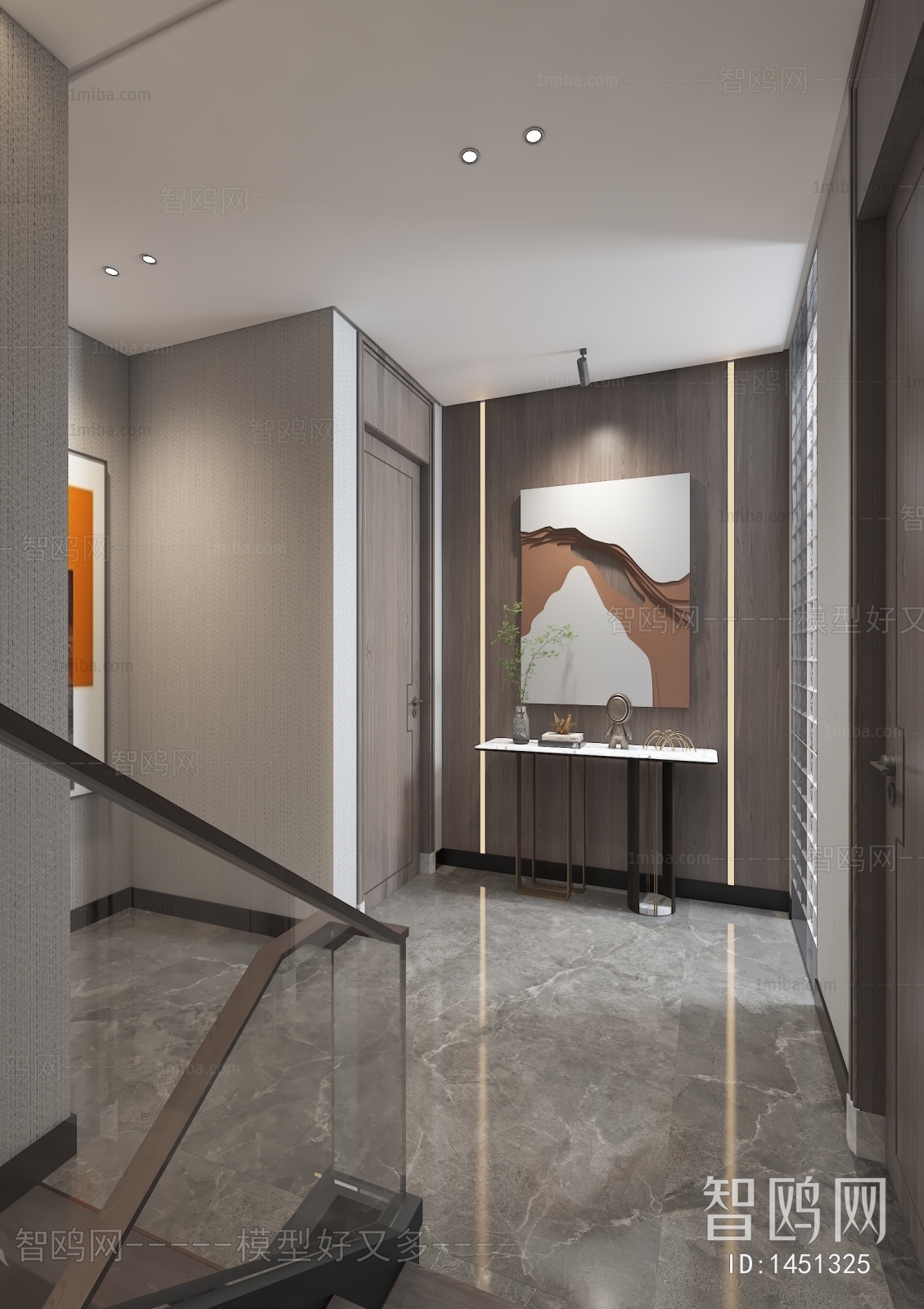 Modern Hallway