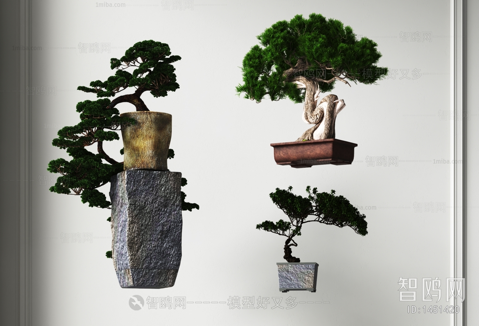 New Chinese Style Bonsai