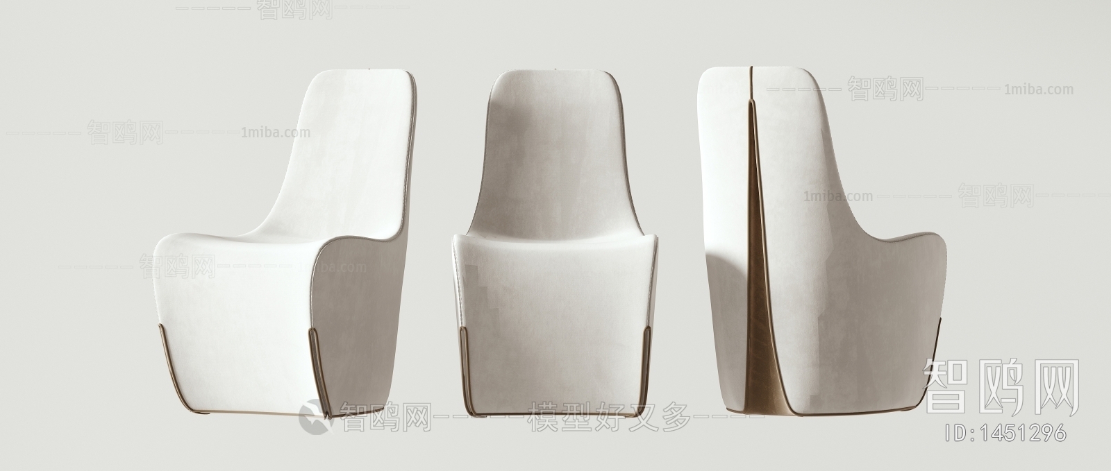 Modern Wabi-sabi Style Lounge Chair