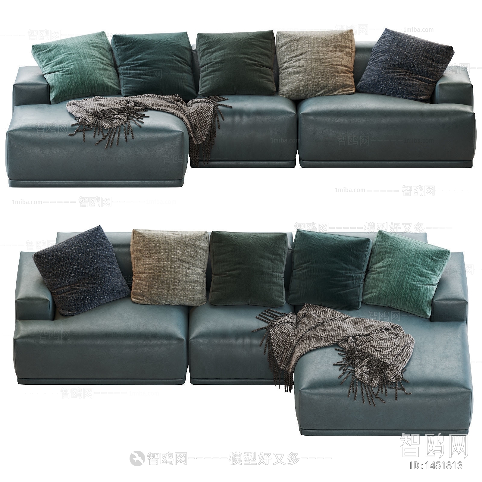 Modern Multi Person Sofa