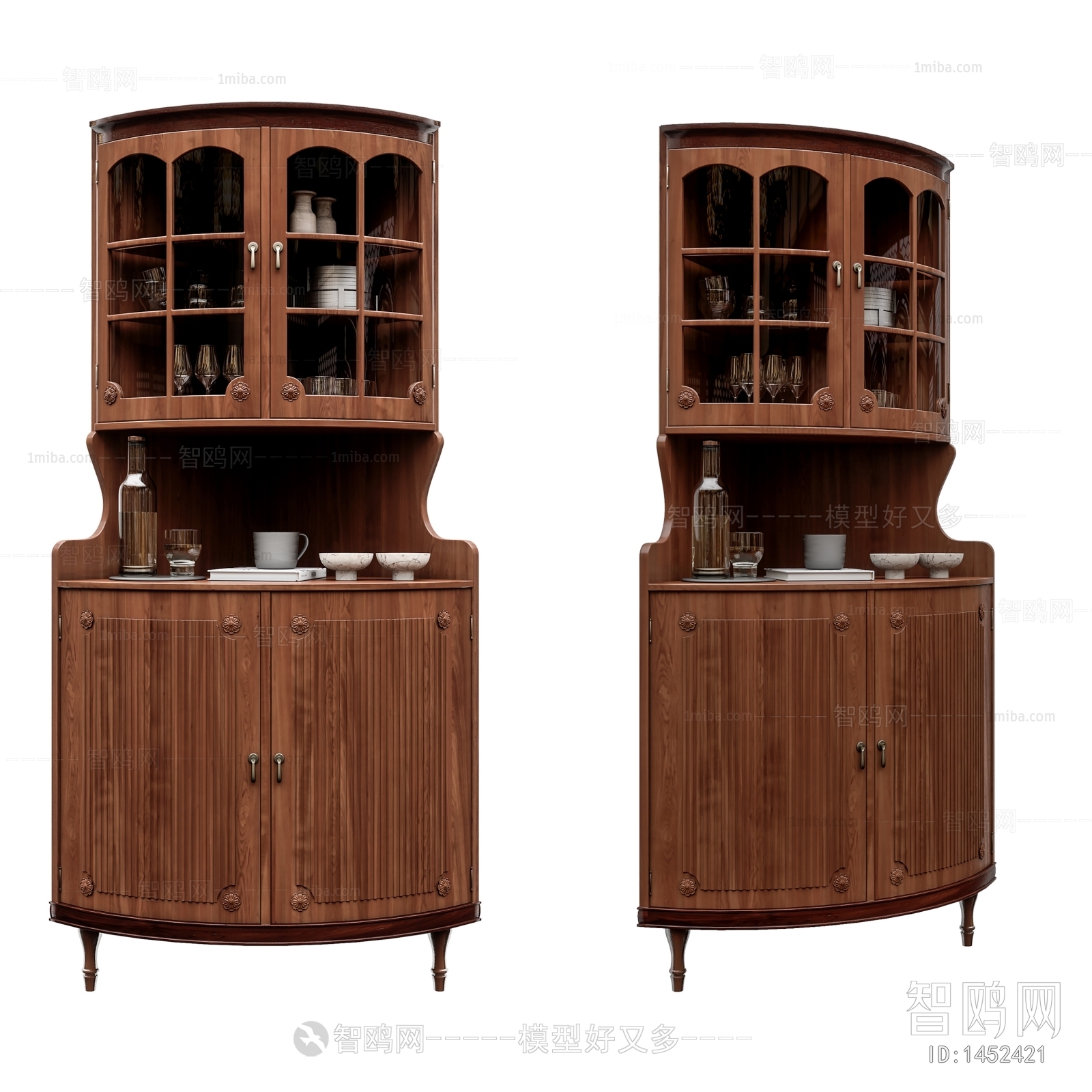 New Chinese Style Wine Cabinet