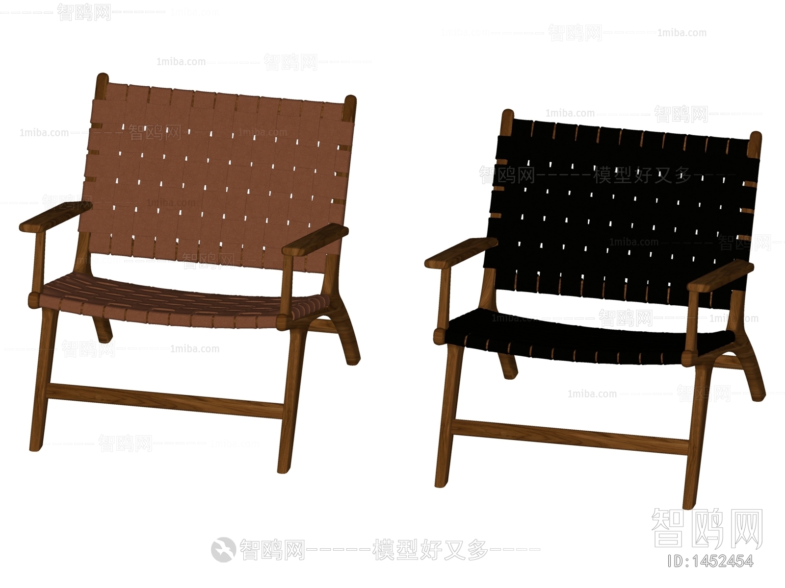 Wabi-sabi Style Lounge Chair