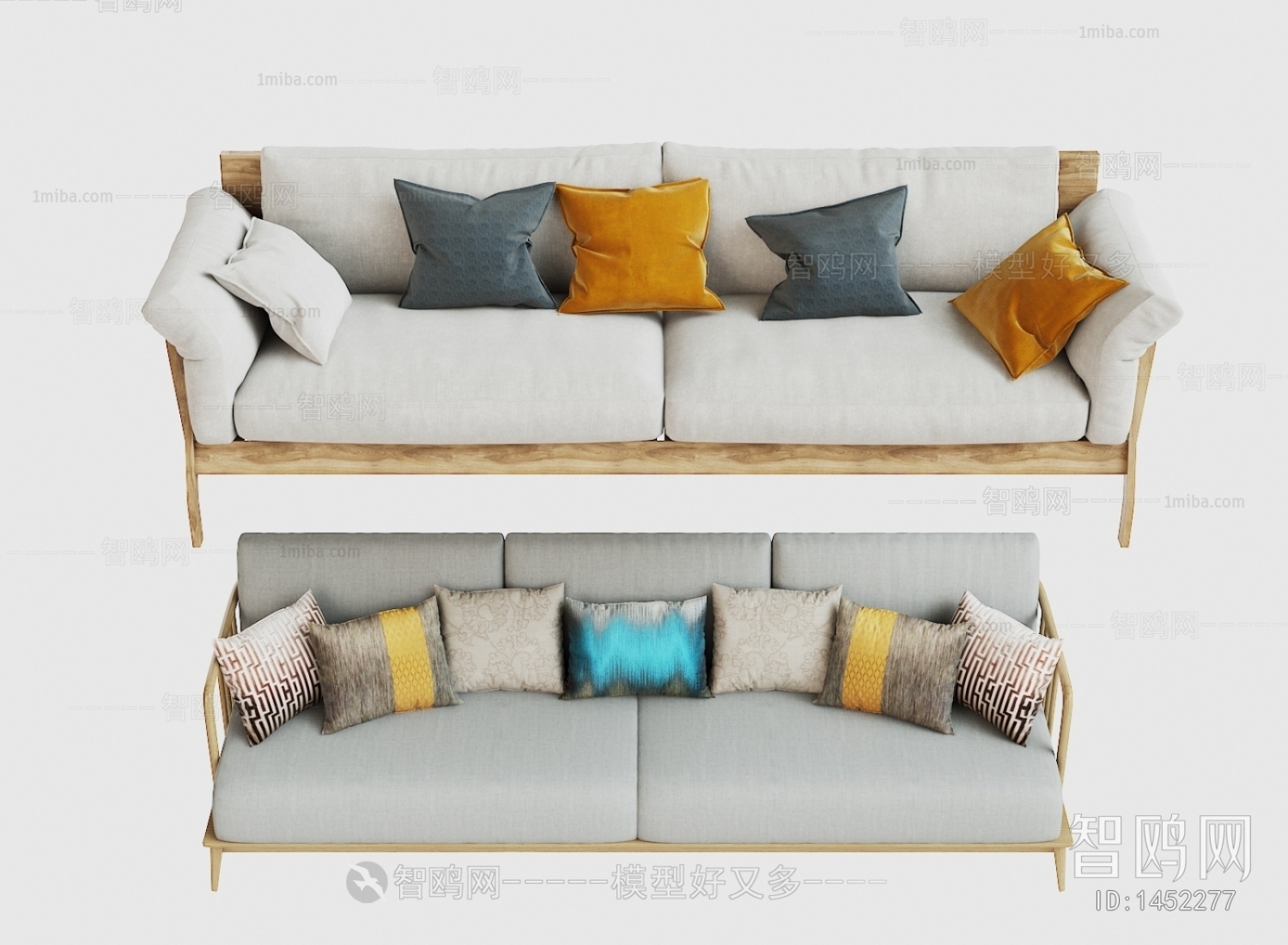 New Chinese Style A Sofa For Two