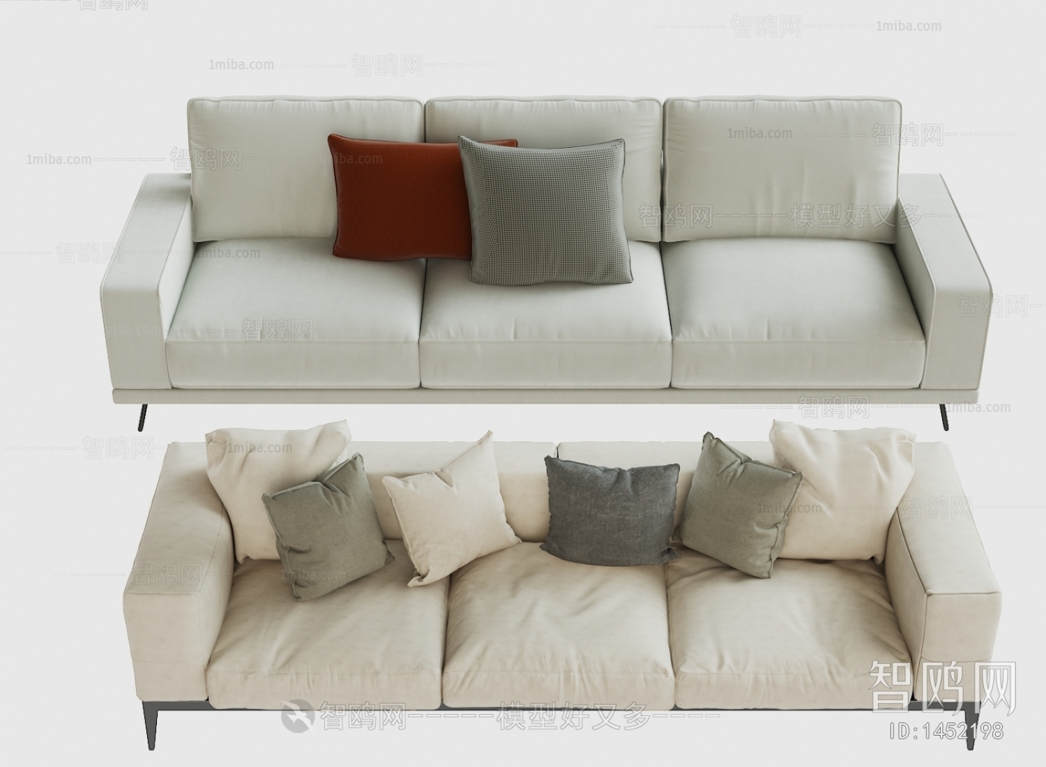 Modern Three-seat Sofa