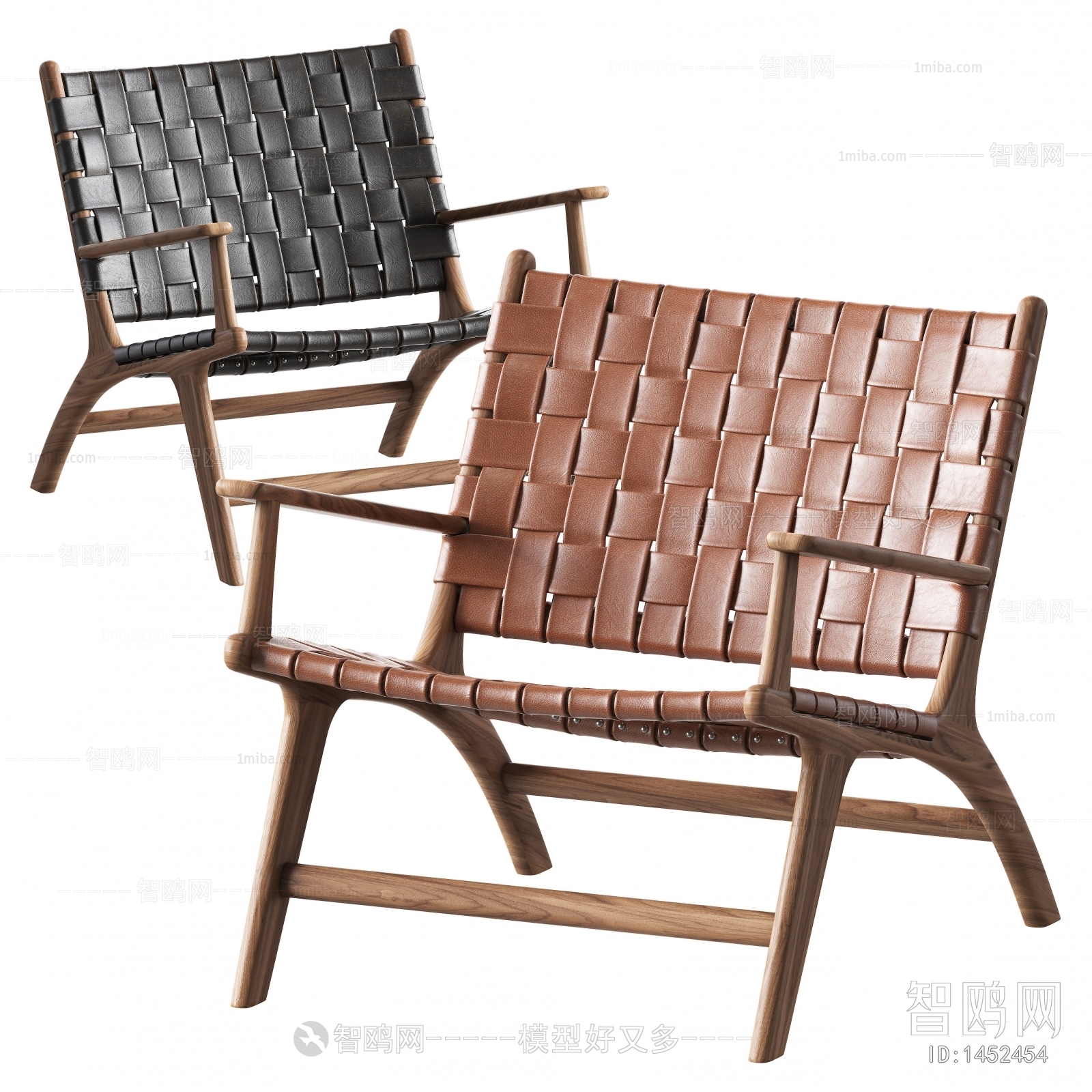 Wabi-sabi Style Lounge Chair