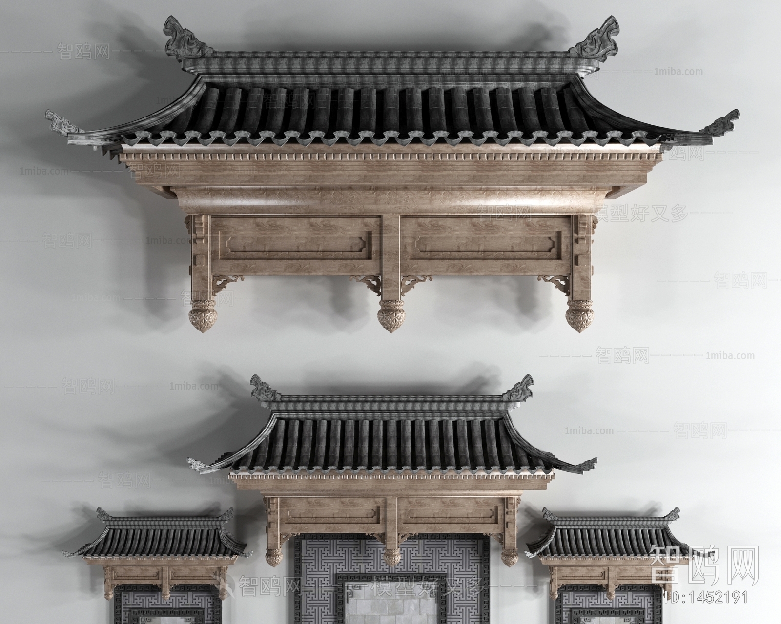 Chinese Style Ancient Architectural Buildings