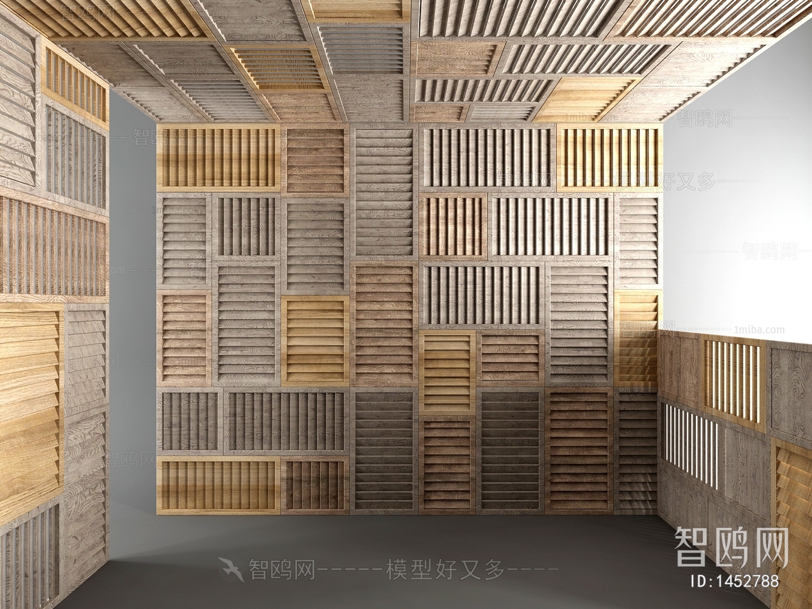 Industrial Style New Chinese Style Partition