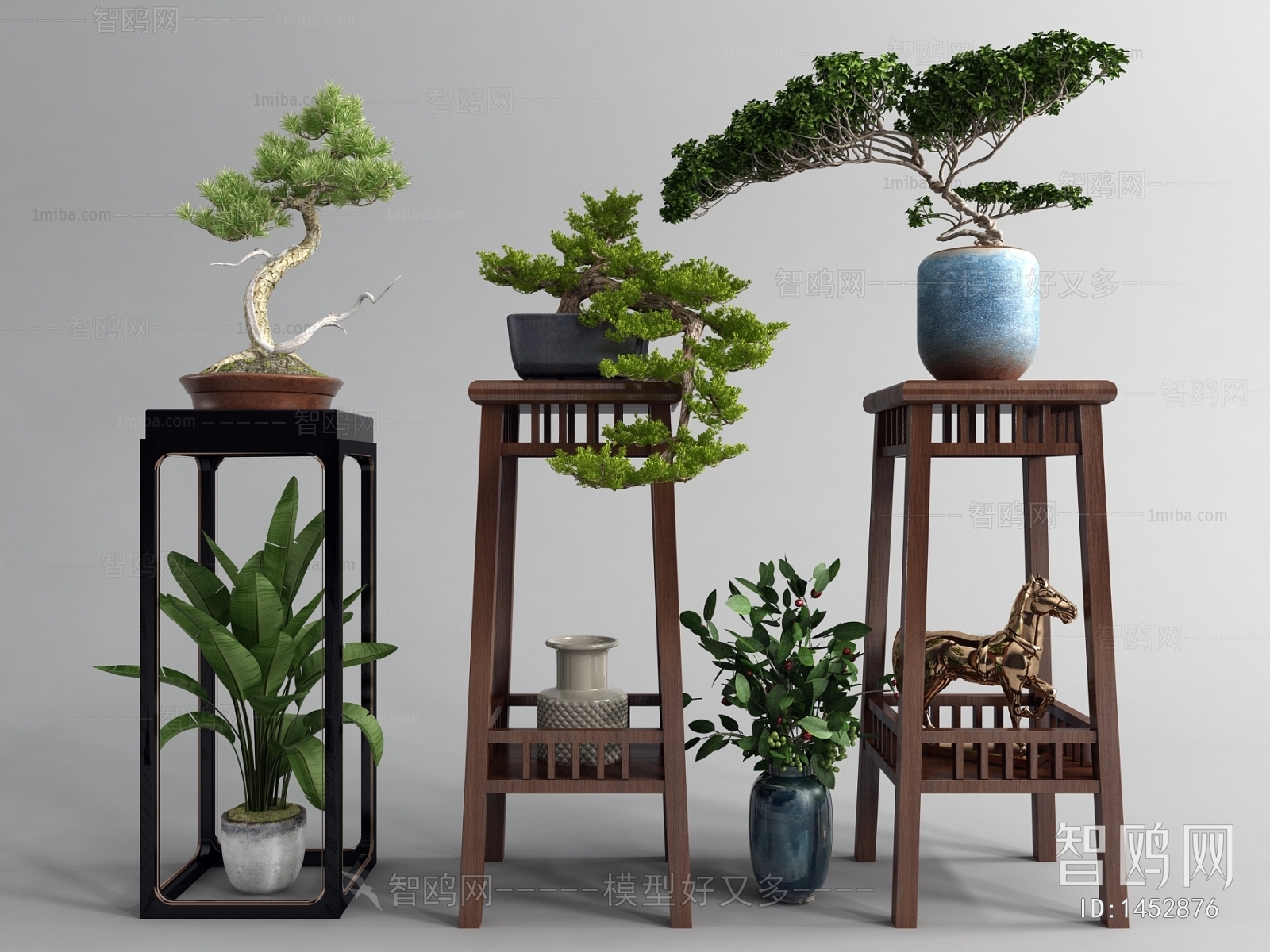 New Chinese Style Bonsai