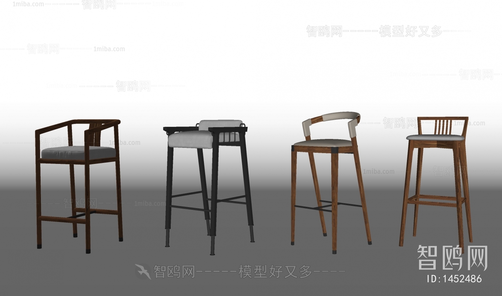 新中式吧椅