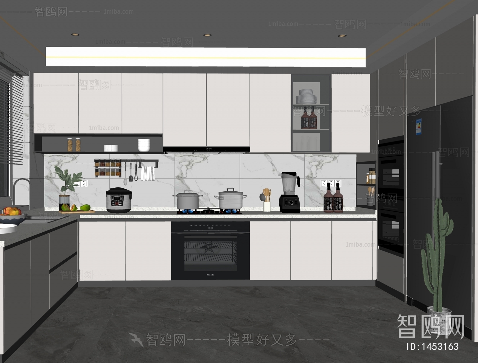 Modern The Kitchen