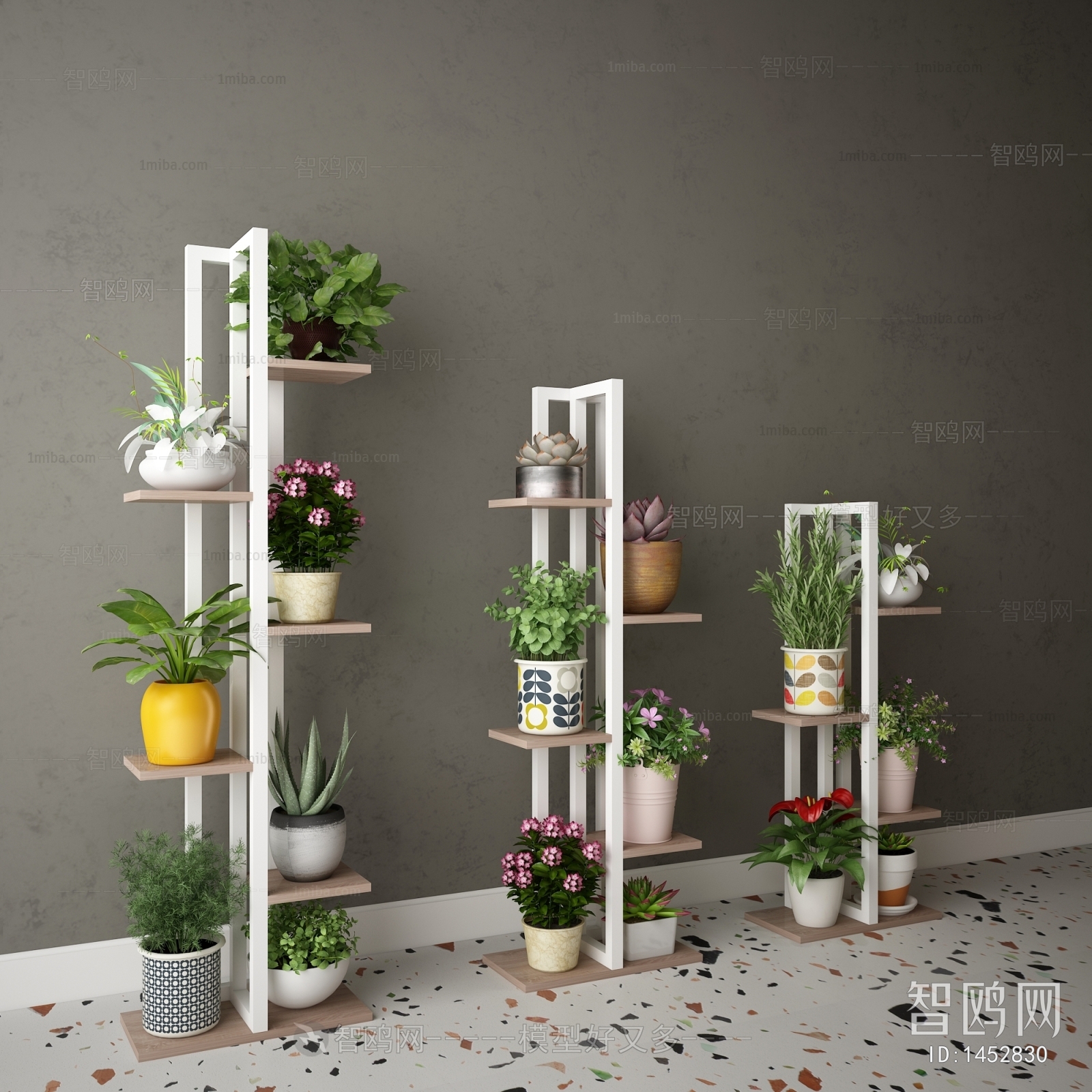 Modern Flower Shelf