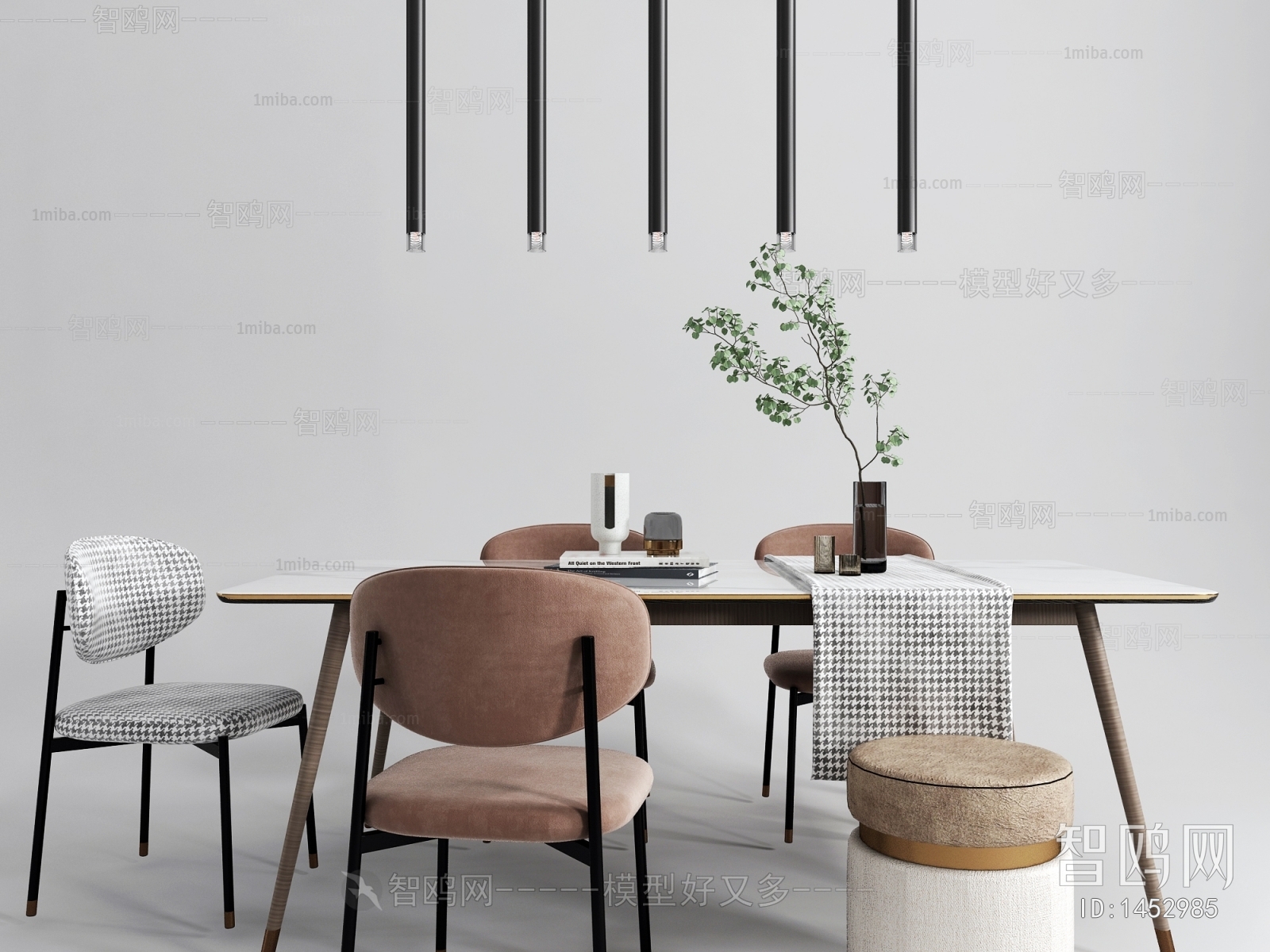 Nordic Style Dining Table And Chairs