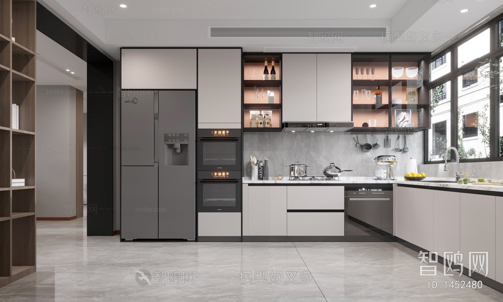 Modern The Kitchen