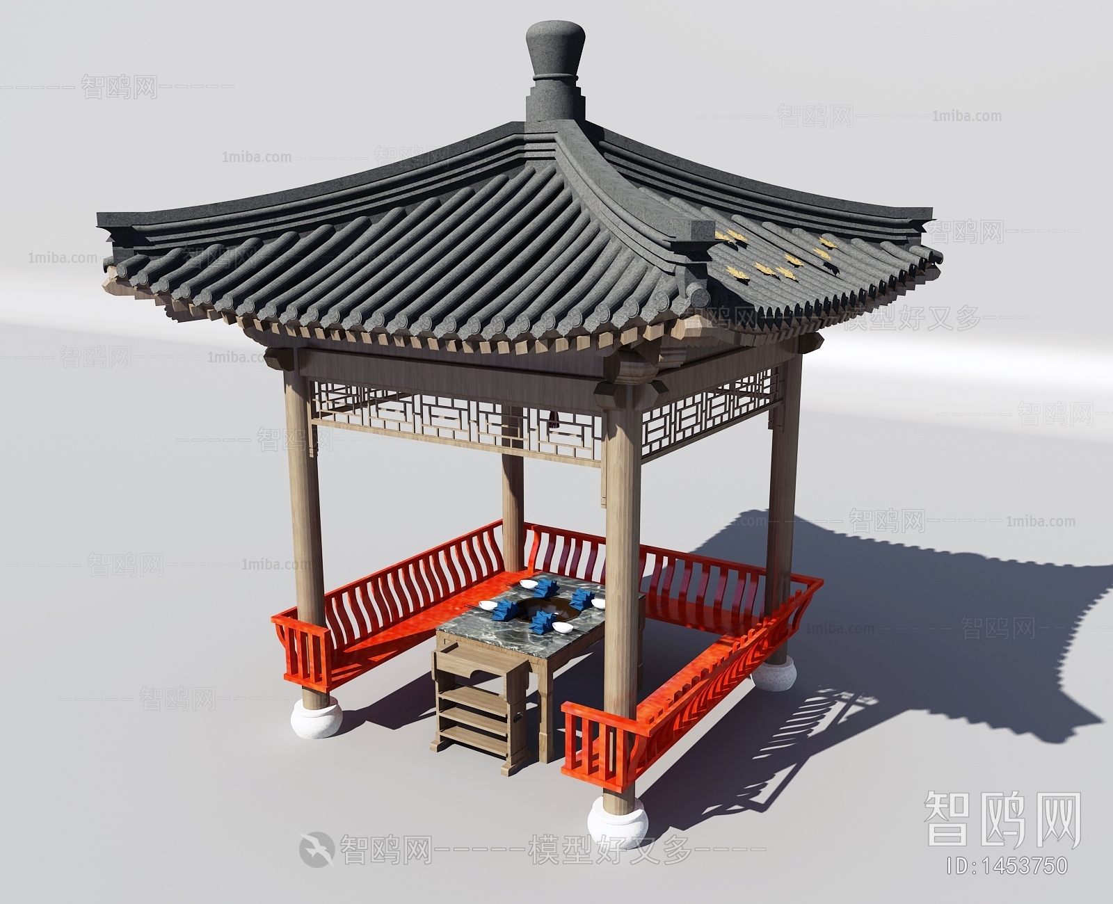 Chinese Style Building Component