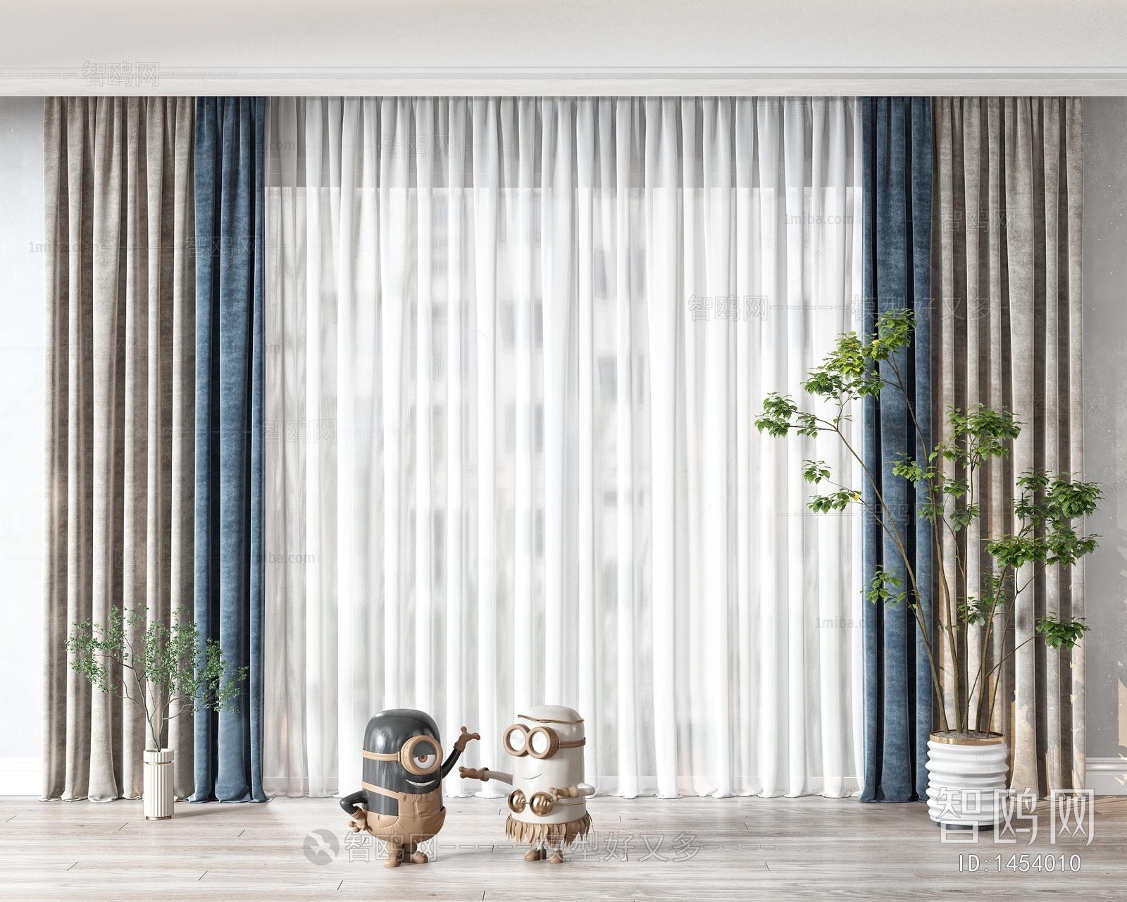 Modern The Curtain