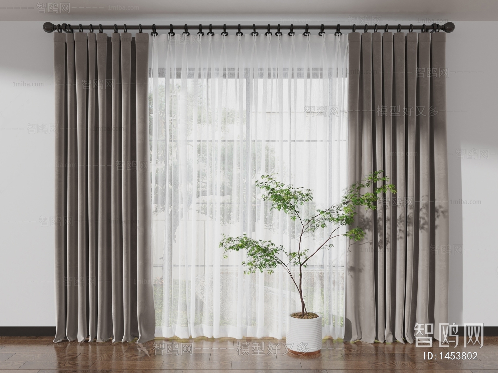 Modern The Curtain